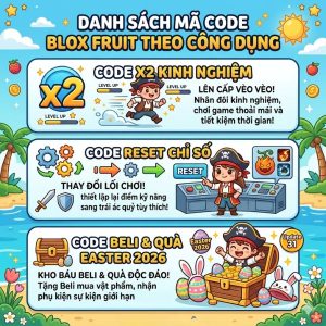 Danh Sách Code Blox Fruit Đã Hết Hạn 2026