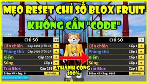 Code Blox Fruit Reset Stats (Đặt Lại Chỉ Số)